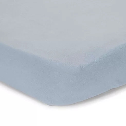 Little Dutch® Gumis lepedő 60x120 cm - Pure Denim Blue