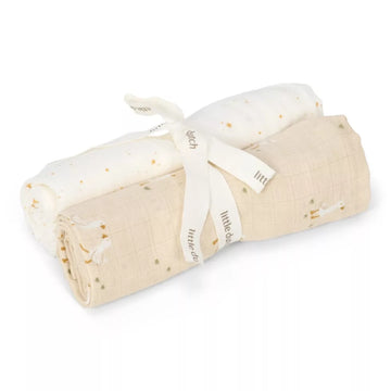 Little Dutch Muszlin Textilpelenka - Little Goose - 70x70 cm