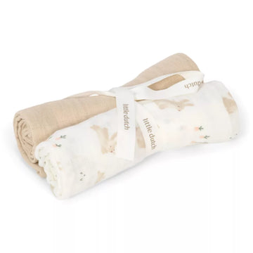 Little Dutch Muszlin Textilpelenka - Baby Bunny - 70x70 cm