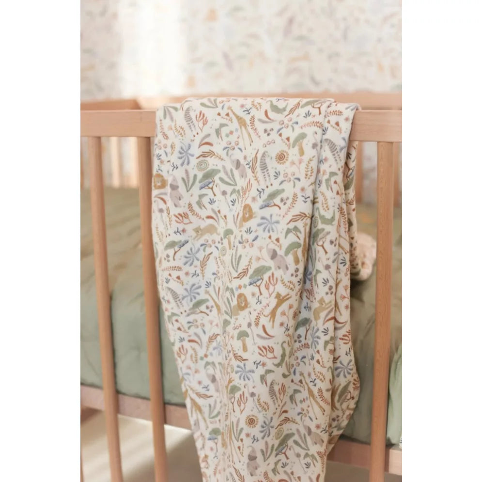 Little Dutch Muszlin textilpelenka 120x120 cm - Safari Wonders