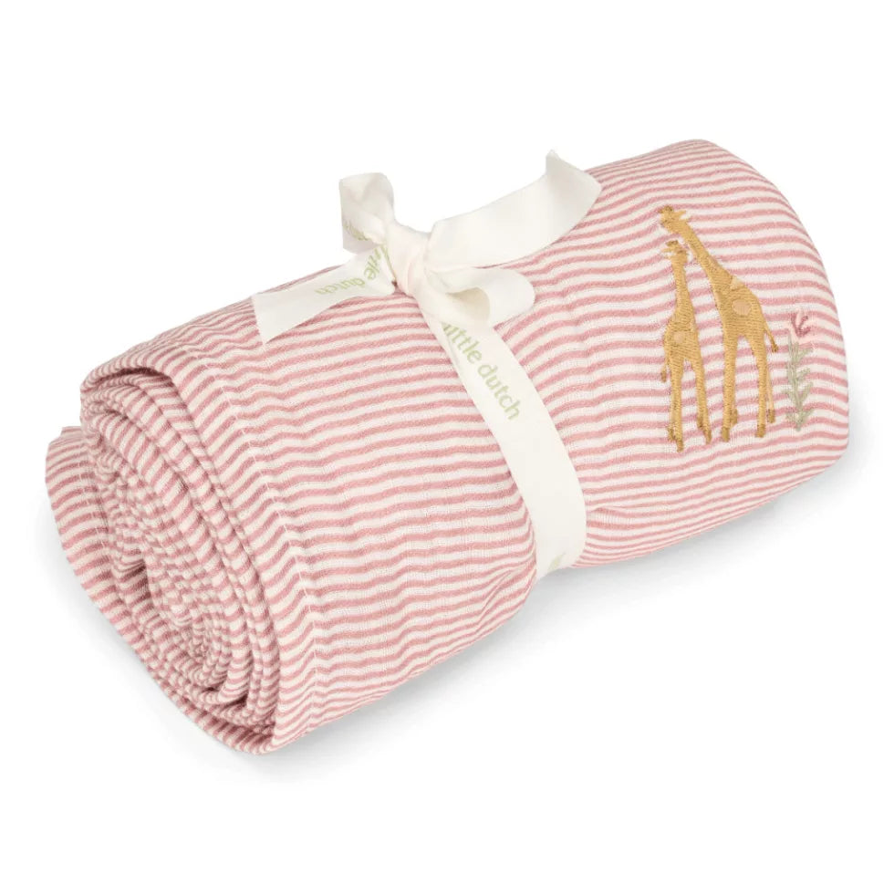Little Dutch Babatextil Ajándékdoboz - Flamingó