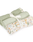 Little Dutch Muszlin textilpelenka 70x70 cm 3 db - Safari Wonders