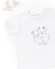 Tartine et Chocolat Short Sleeve T-Shirt - White Koala - 1m
