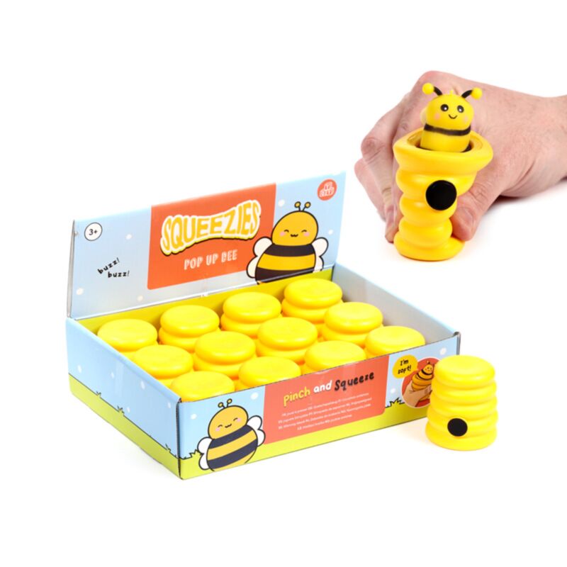 Puckator Nyomogatós Játék - Méhkasból Kiugró Méhecske