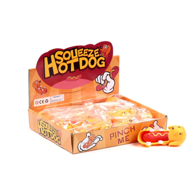 Puckator Antistress Toy - Stretch Hot Dog Dog