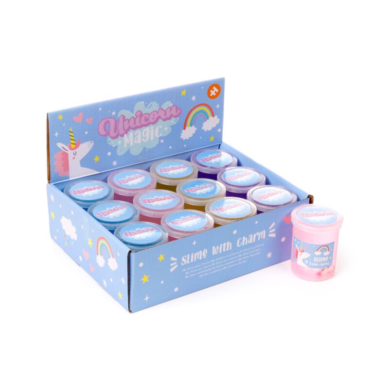Puckator Slime, Hangos - Díszekkel - Unikornis Varázslat
