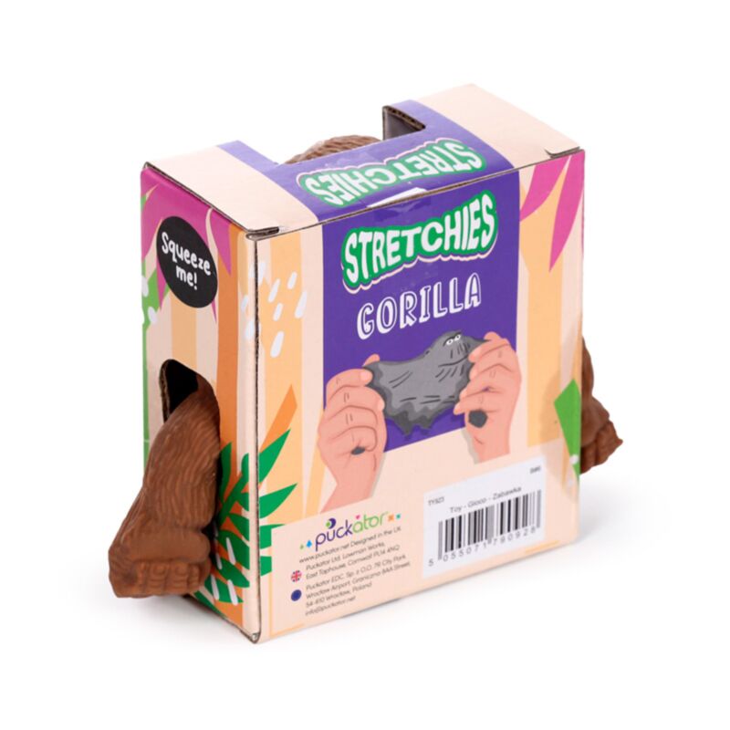 Puckator Antistressz Játék - Sztreccs Gorilla 9.5cm