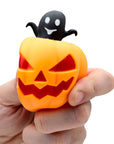 Nyomogatós játék - Halloweeni tökből kiugró szellem