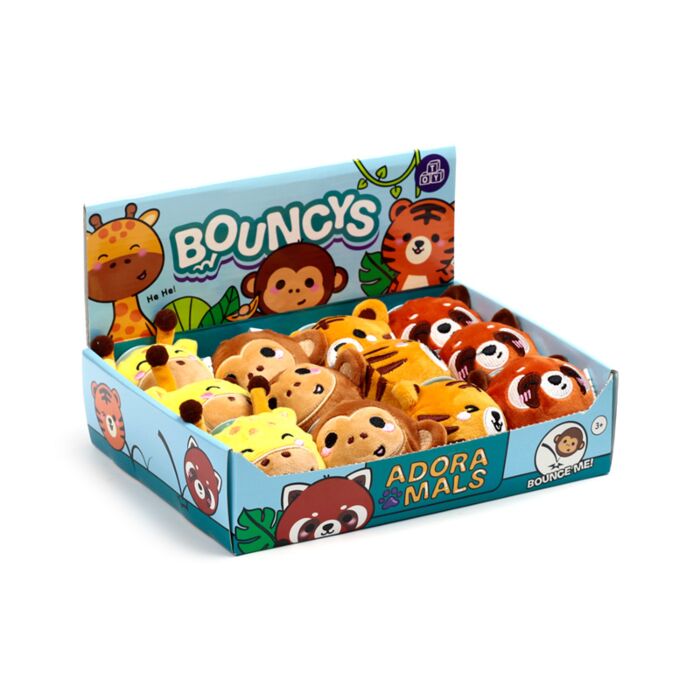 Puckator Plüss Pattogó Labda - Vadon Állatai - Édes Állatok