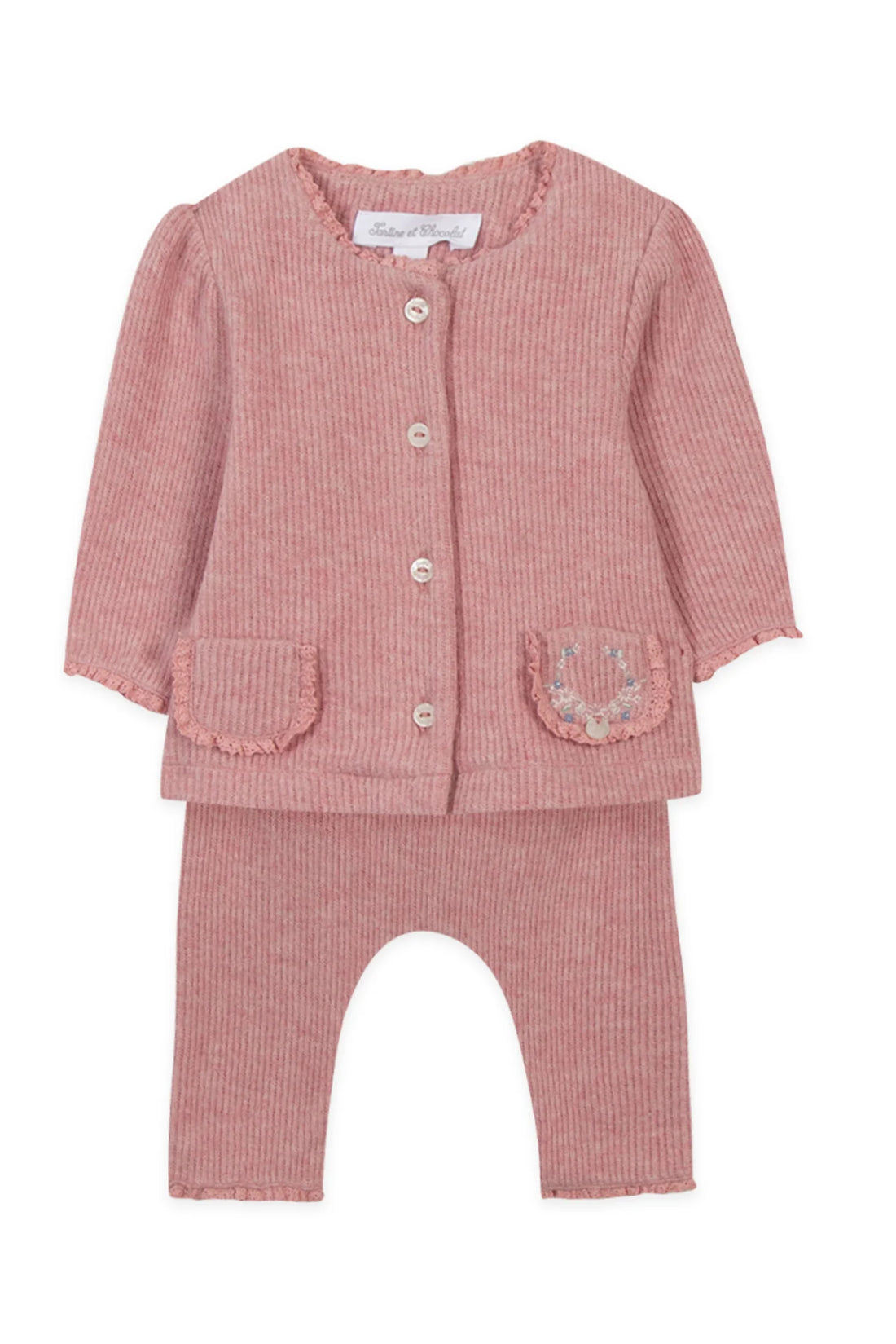 Tartine et Chocolat® Outfit Long - Rose Ancien