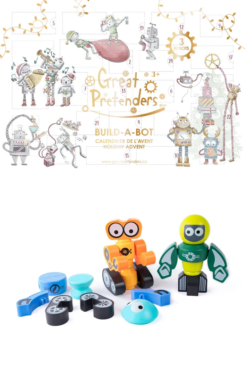 Great Pretenders Build-A-Bot robotépítő adventi naptár – 24 részes