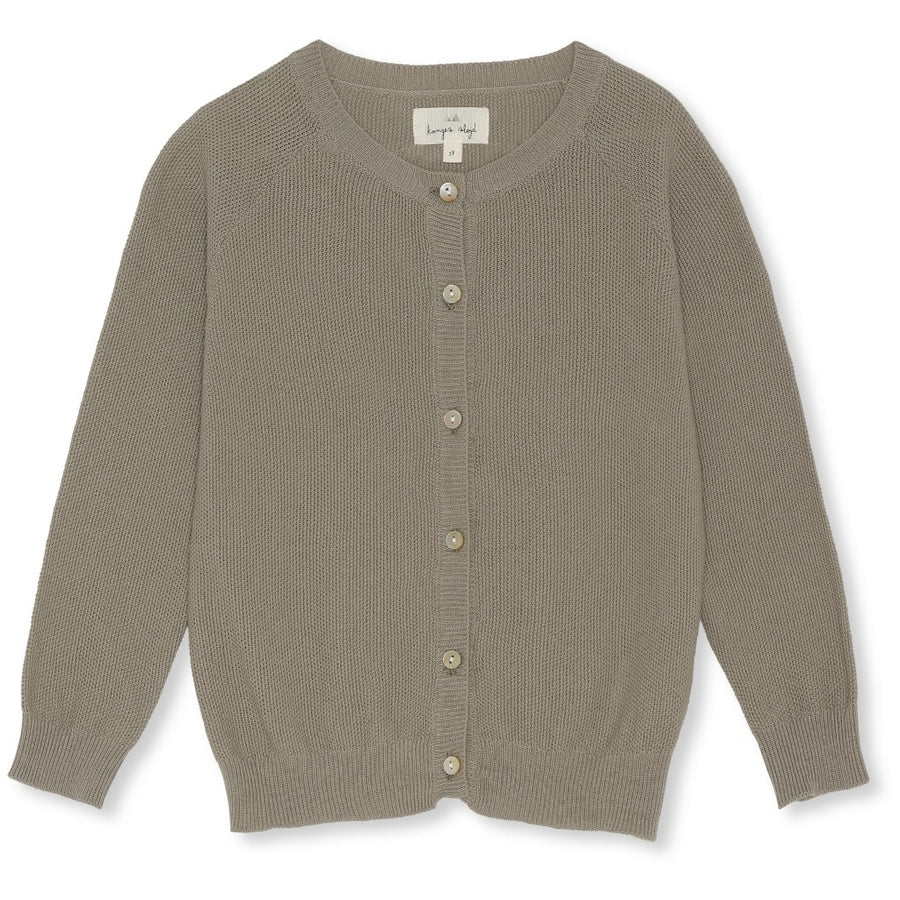 Konges Sløjd Valkan Kötött Kardigán - Laurel Oak