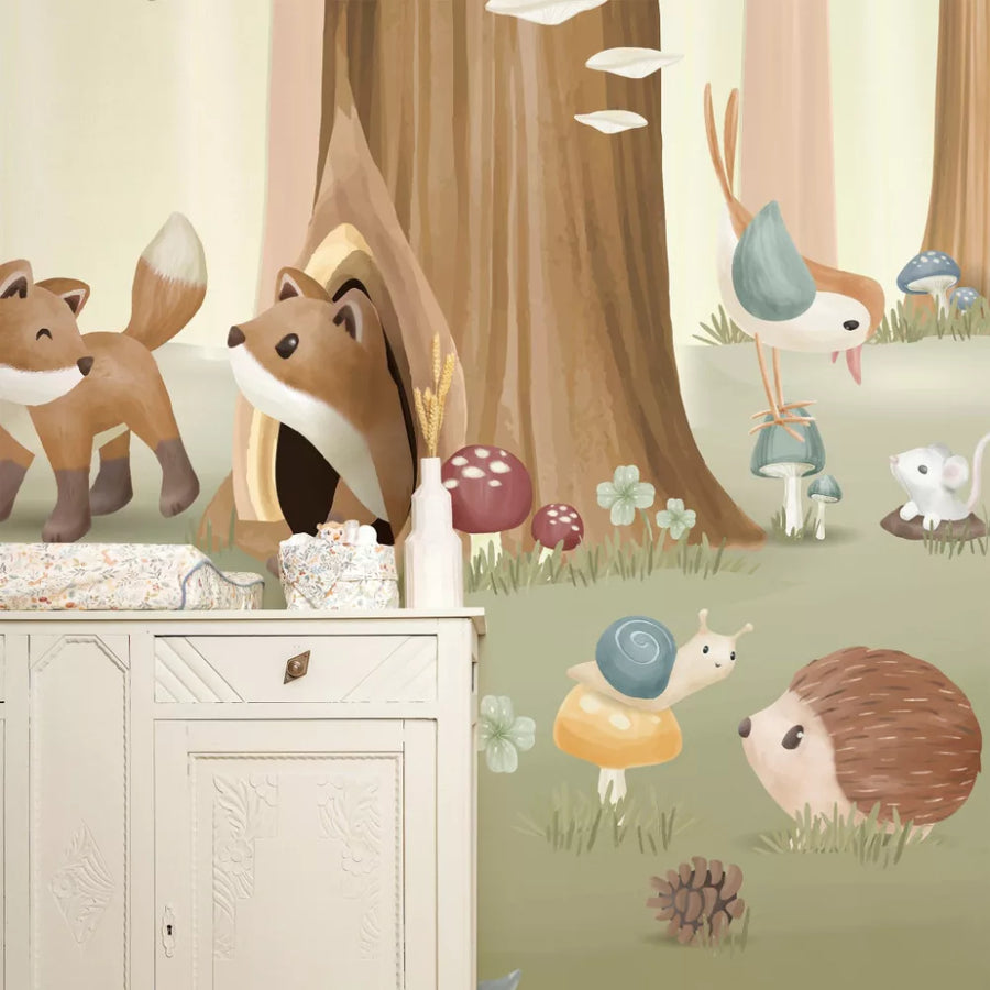 Little Dutch Fotótapéta - Forest Friends