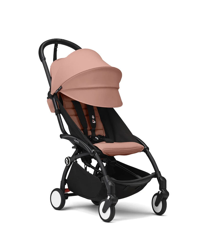 Stokke® YOYO3 6+ babakocsi - fekete vázzal