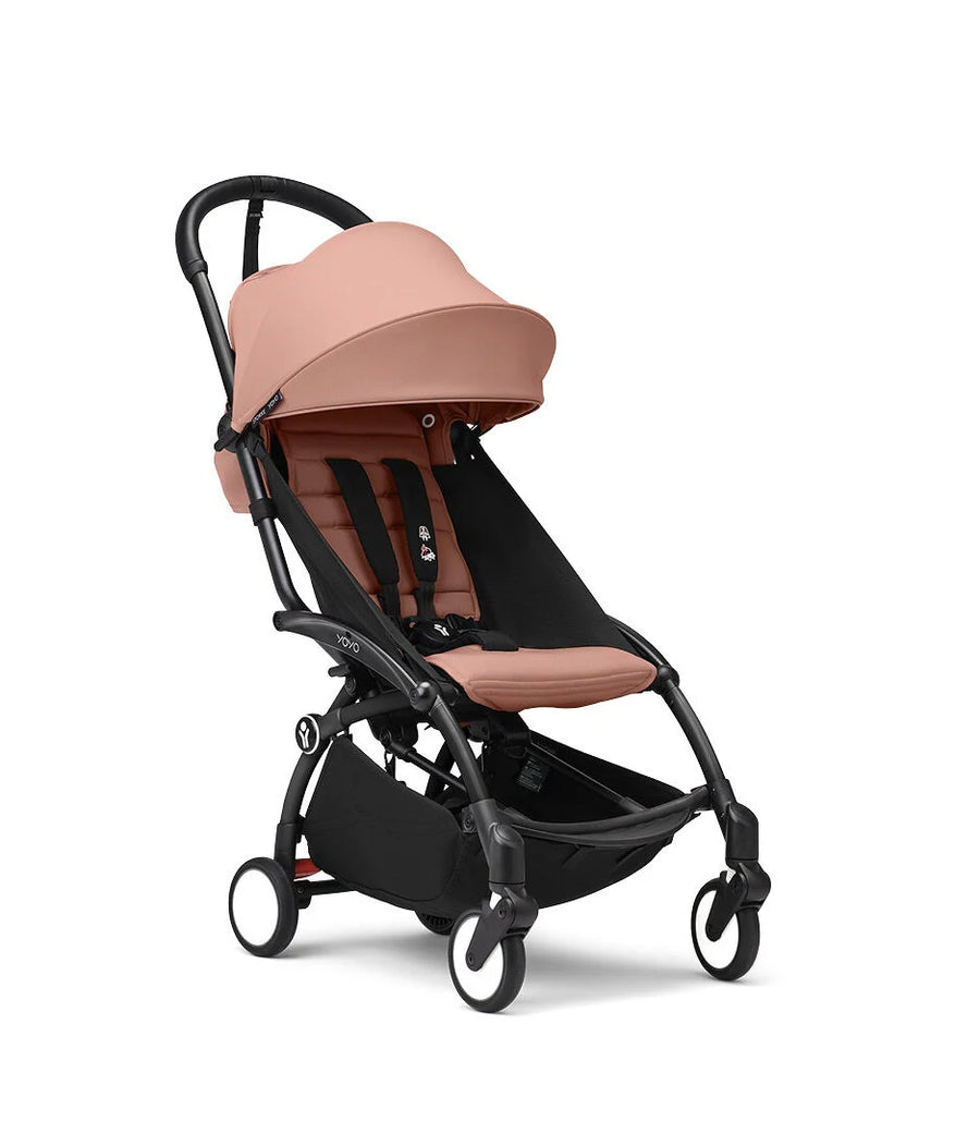 Stokke® YOYO3 6+ babakocsi - fekete vázzal