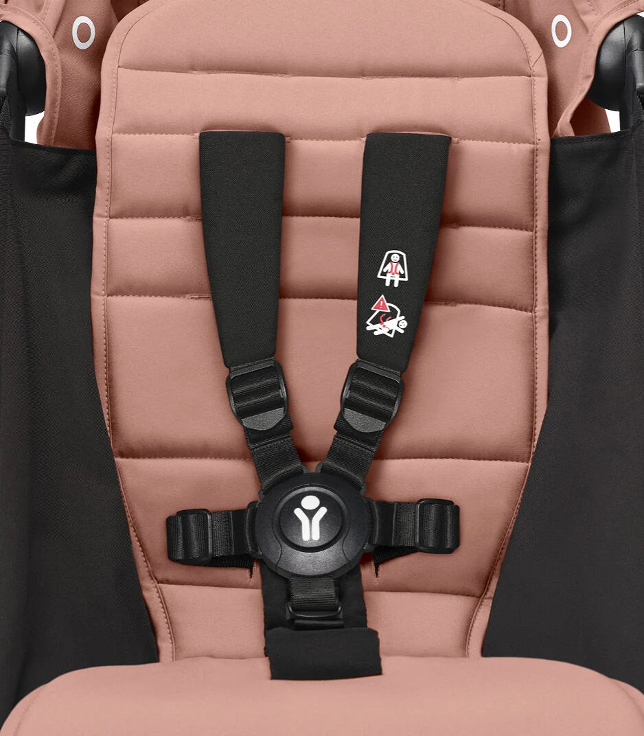 Stokke YOYO3 6+ babakocsi - fekete vázzal