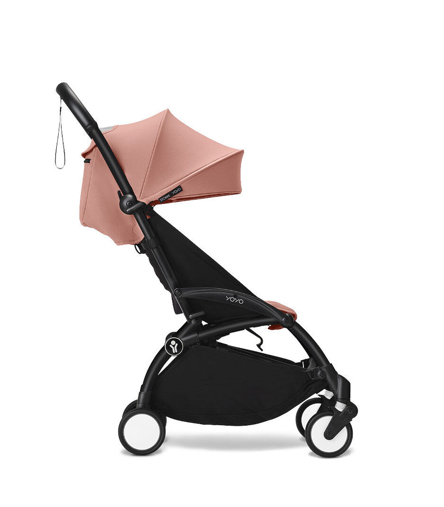 Stokke® YOYO3 6+ babakocsi - fekete vázzal