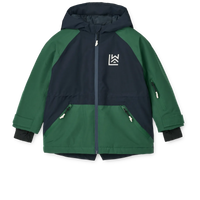Liewood Kalle jacket - Classic navy / Garden green