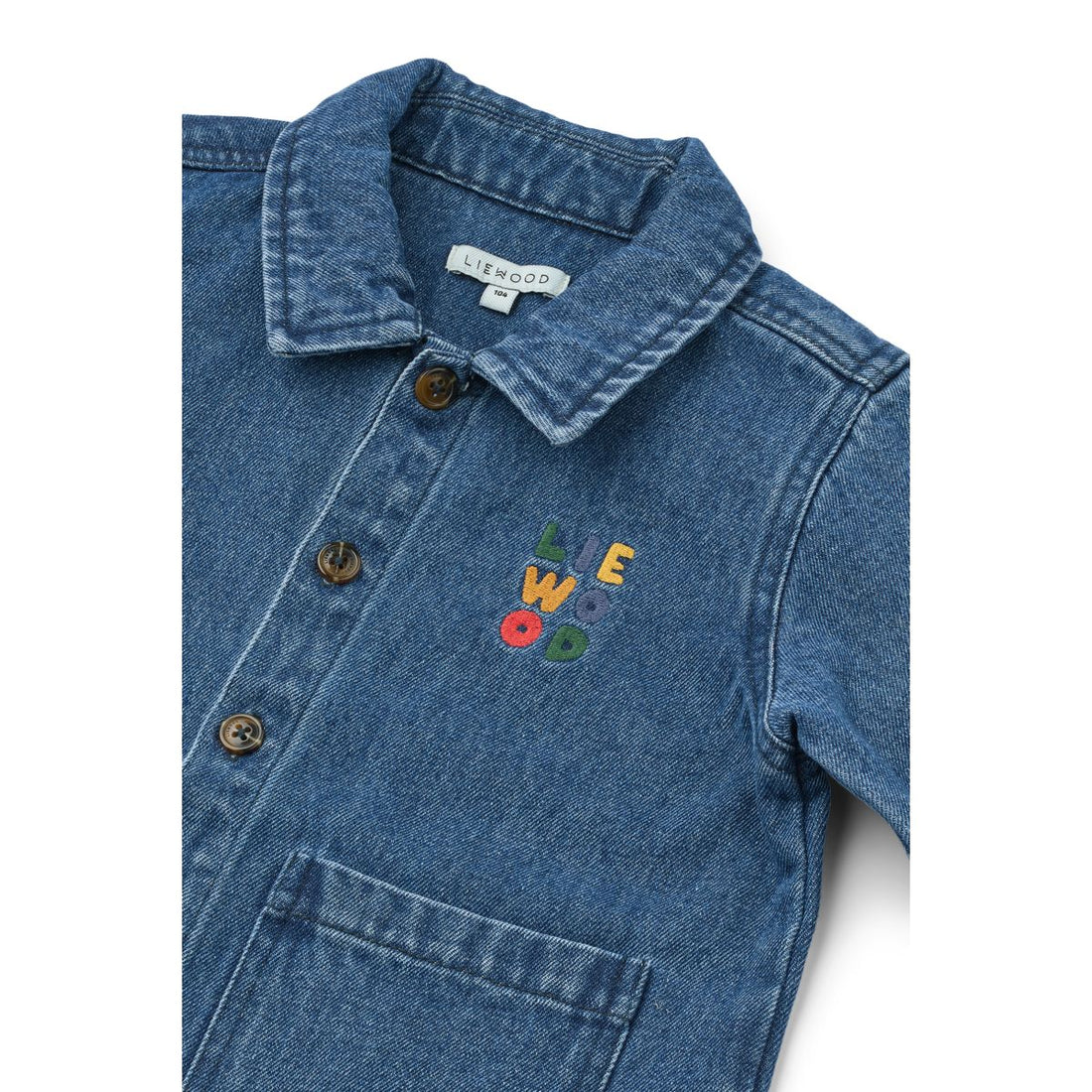 Liewood Kinsley Farmerkabát - Medium Blue