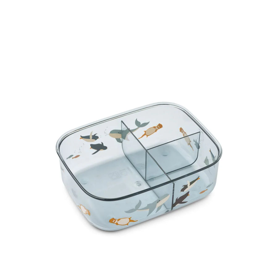 Liewood® Arthur Tritan uzsonnás doboz - Arctic sea / ocean view