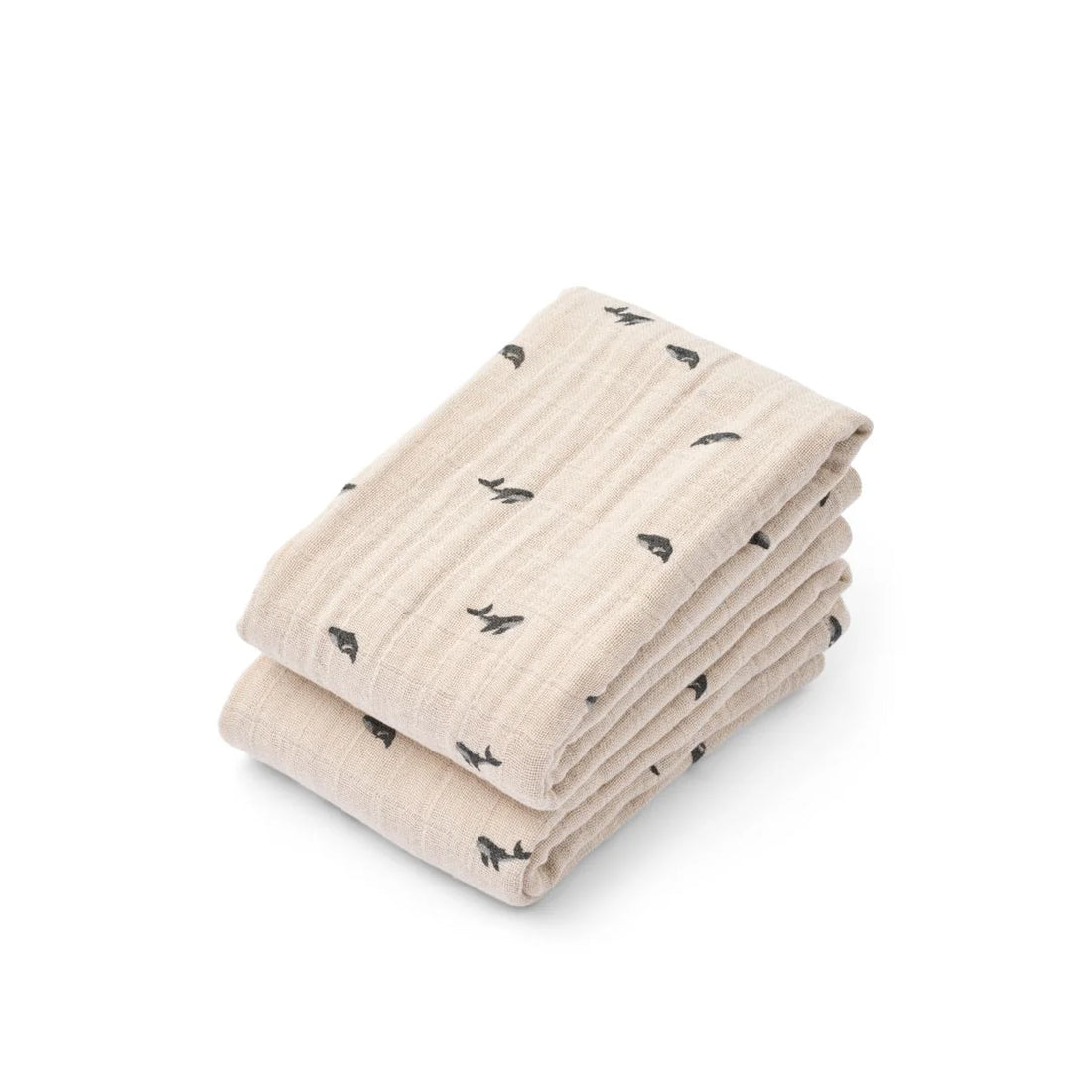 Liewood® Lewis Muslin Kendő - Mini Whale / Sandy