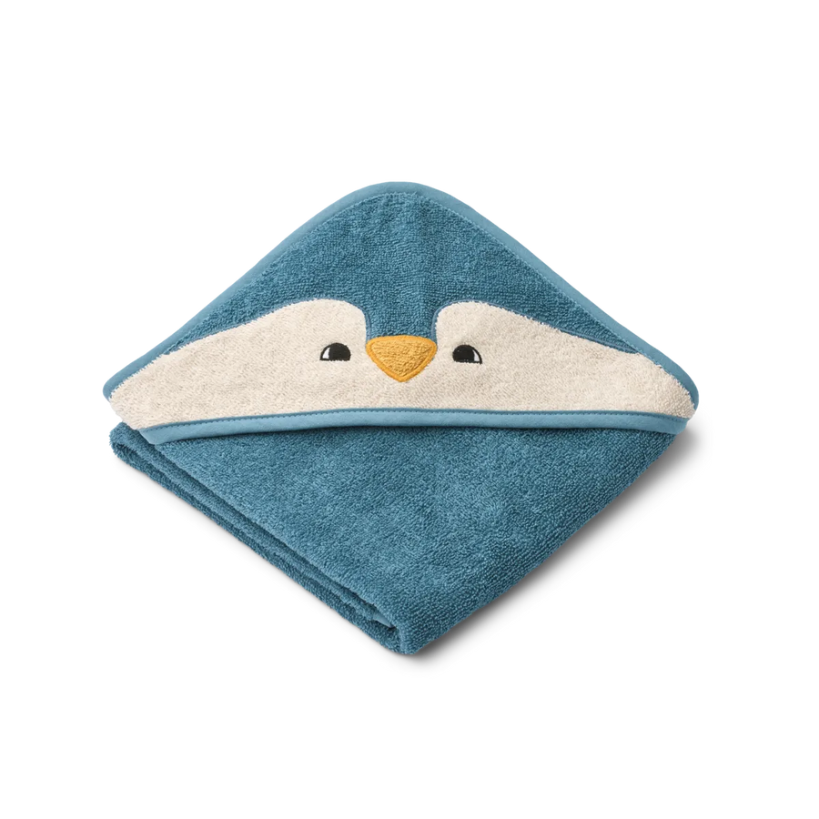 Liewood® Albert Kapucnis Törölköző - Penguin