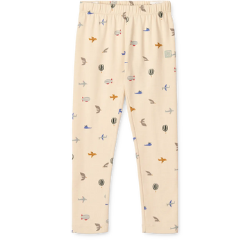 Liewood® Marie Printed leggings -  Aviator / Ecru