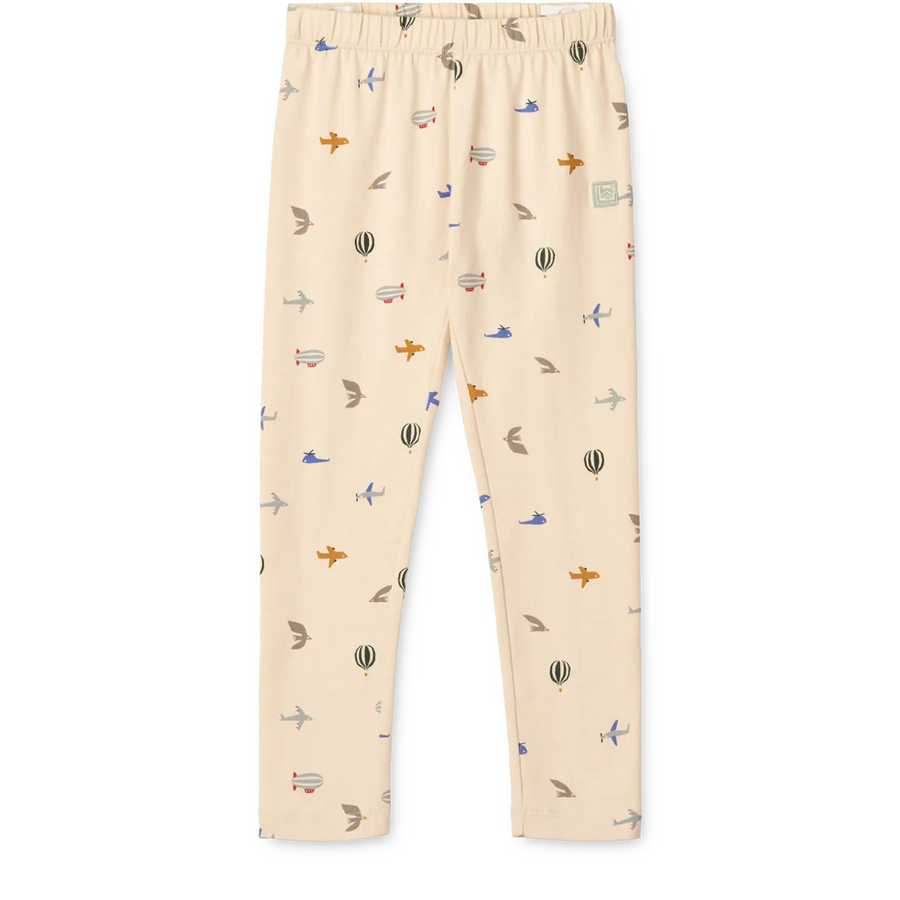 Liewood® Marie Printed leggings -  Aviator / Ecru