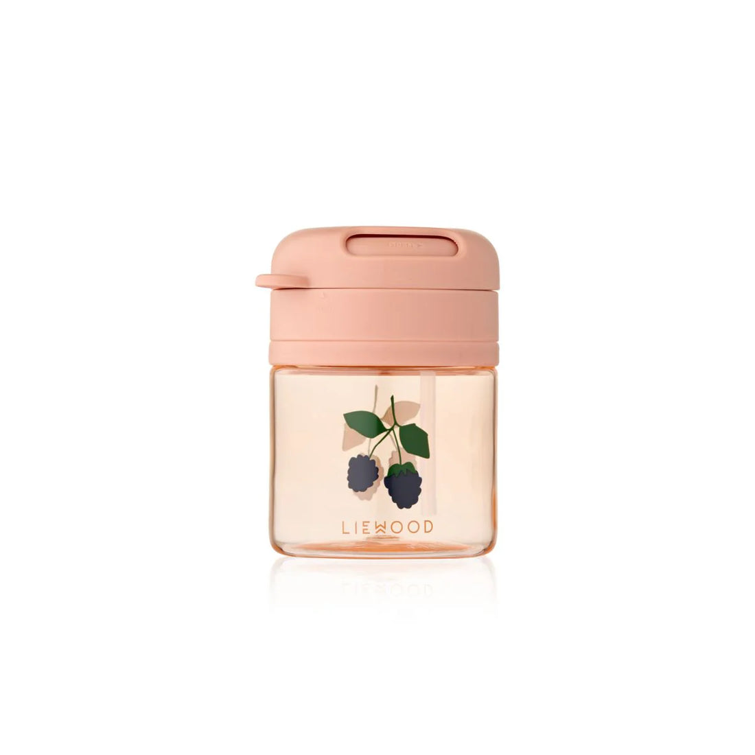 Liewood® Pavia szívószálas pohár - Berry / pale tuscany