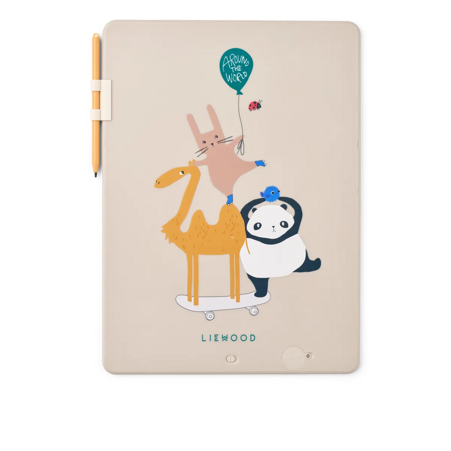 Liewood Zora Magic rajztábla -  Around the world / Sandy