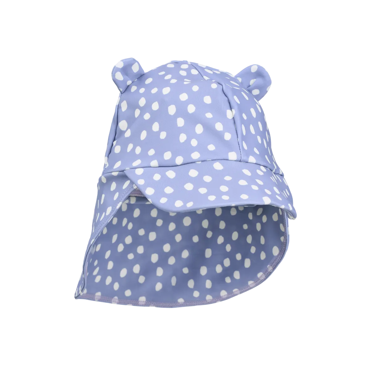 Liewood Senia napellenzős sapka fülekkel - Dot / Dusty lavender