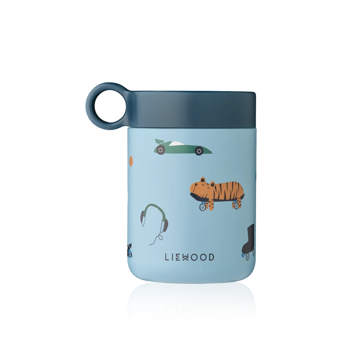 Liewood Kiani food box - Fun / Beach blue