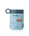 Liewood Kiani food box - Fun / Beach blue