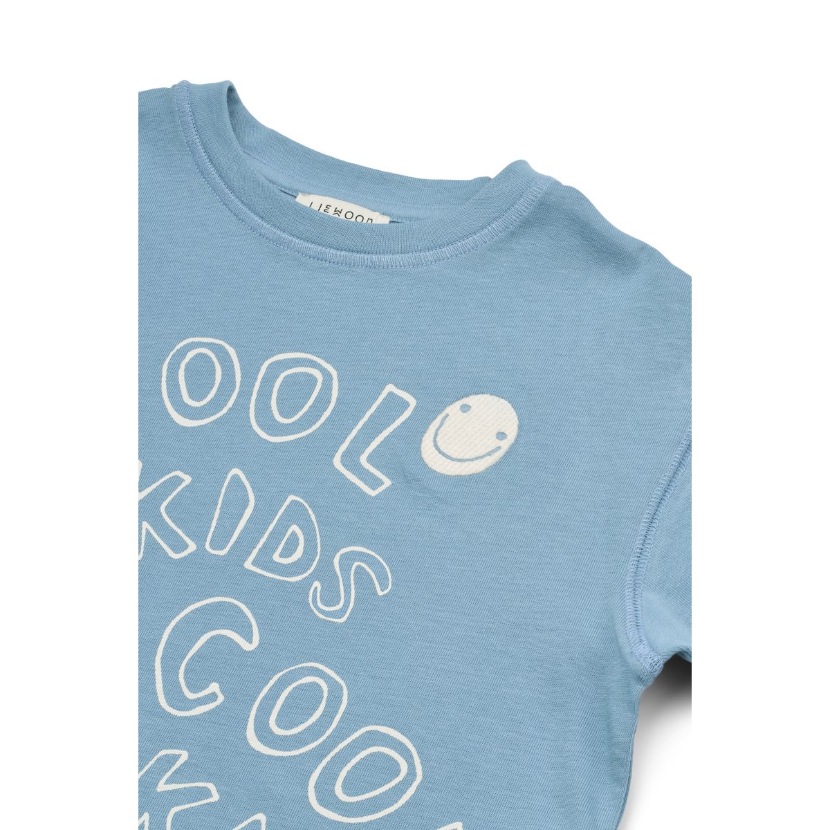 Liewood Tyler hosszú ujjú póló - Cool kids/Beach blue