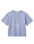 Liewood Tyler rövid ujjú póló - Surf / Dusty lavender