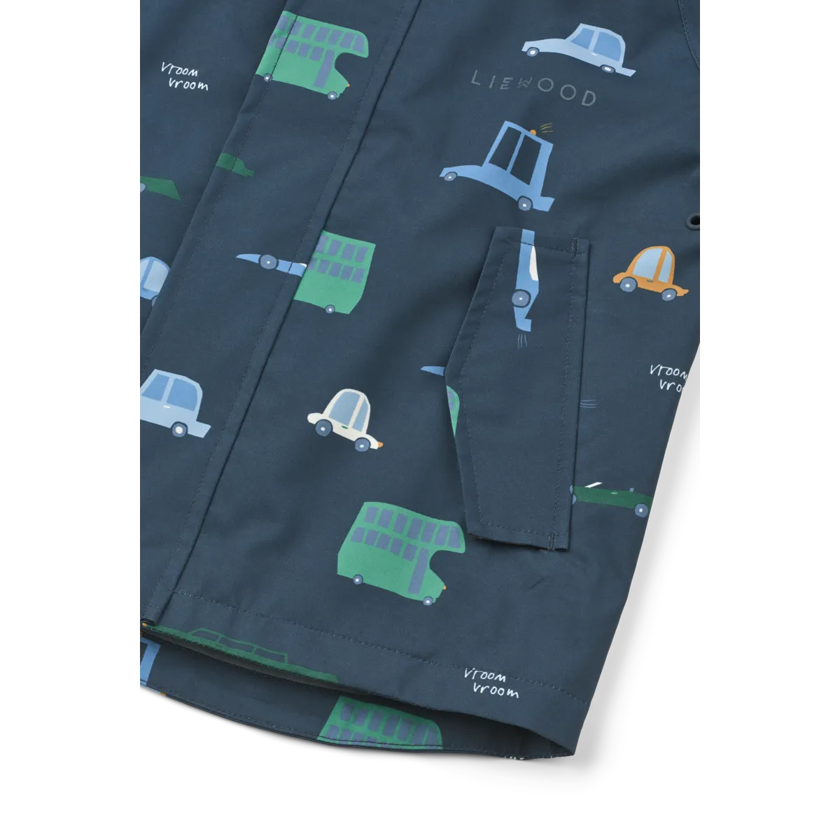 Liewood Pedia esőkabát szett - Cars / Classic navy