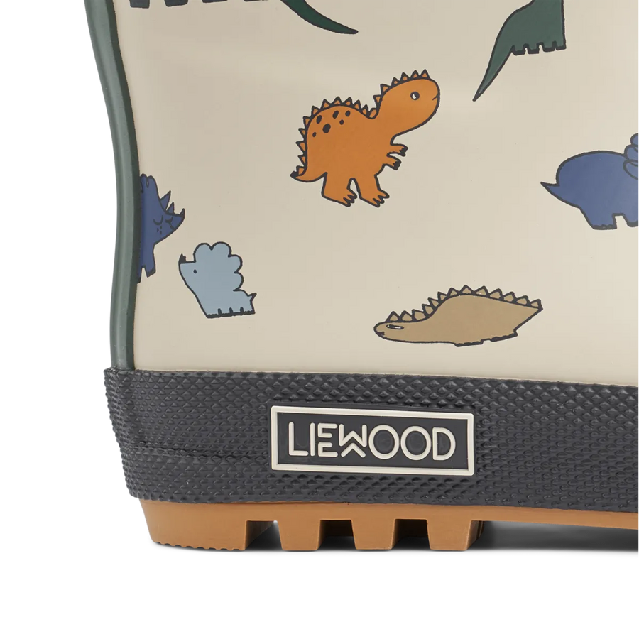 Liewood® Mason thermo gumicsizma - Dinosaurs/Mist