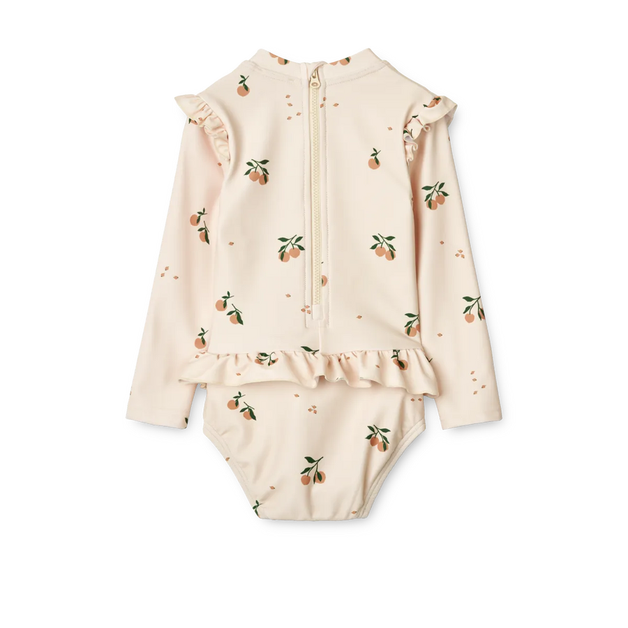 Liewood® Sille Baby fürdőruha - Peach / Sea shell