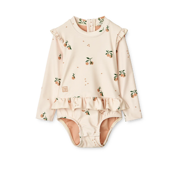 Liewood® Sille Baby fürdőruha - Peach / Sea shell