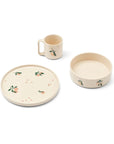 Liewood® Porcelain tableware set - peach