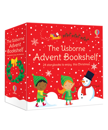 UsBorne® Avent Bookshelf - 24 mesekönyv az advent minden napjára