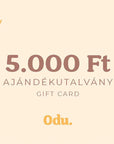 Ajándékkártya - OduStore - Utalvány - OduStore