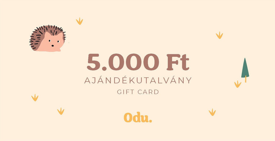 Ajándékkártya - OduStore - Utalvány - OduStore
