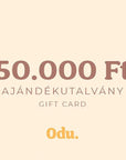 Ajándékkártya - OduStore - Utalvány - OduStore