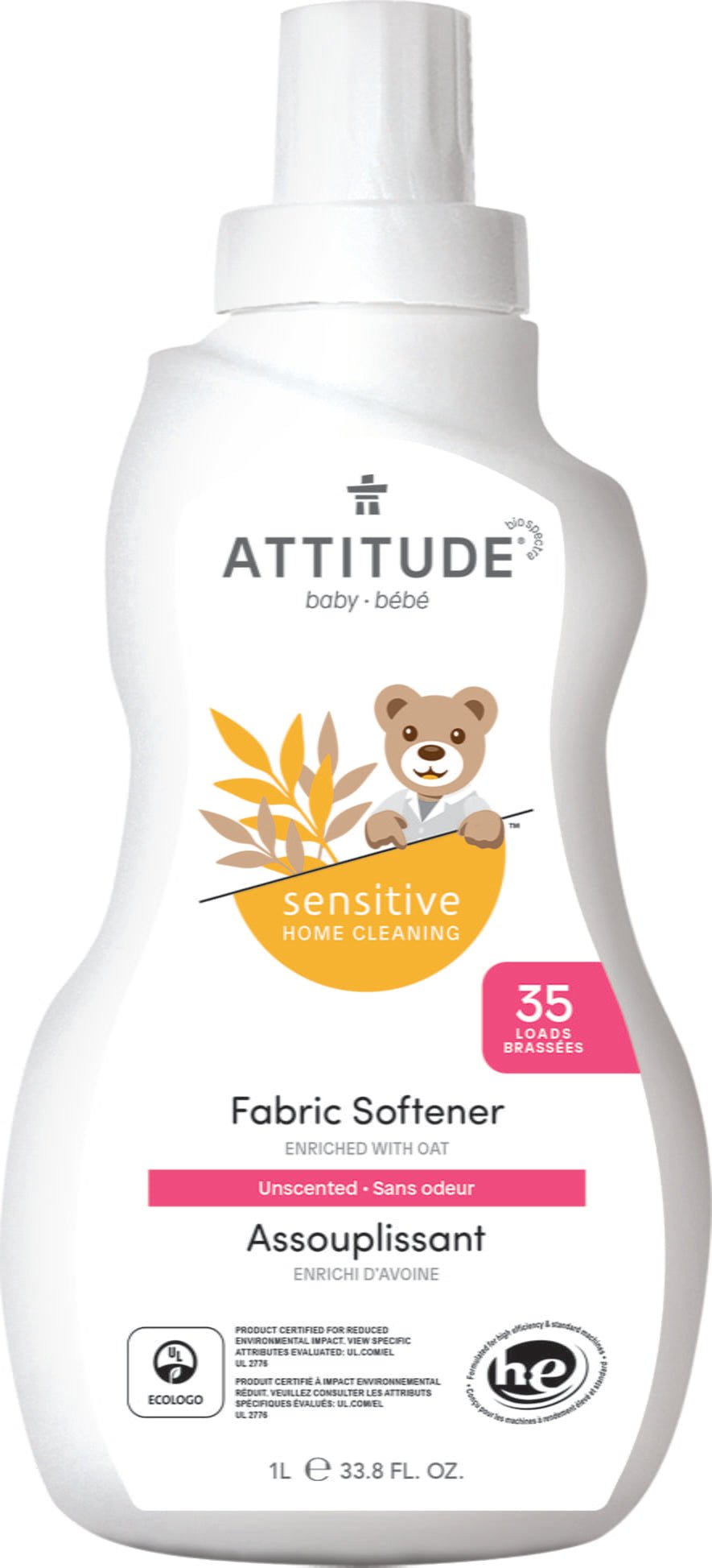 Attitude® Zabpelyhes Baba Öblitő - OduStore - Tisztítószerek - Attitude