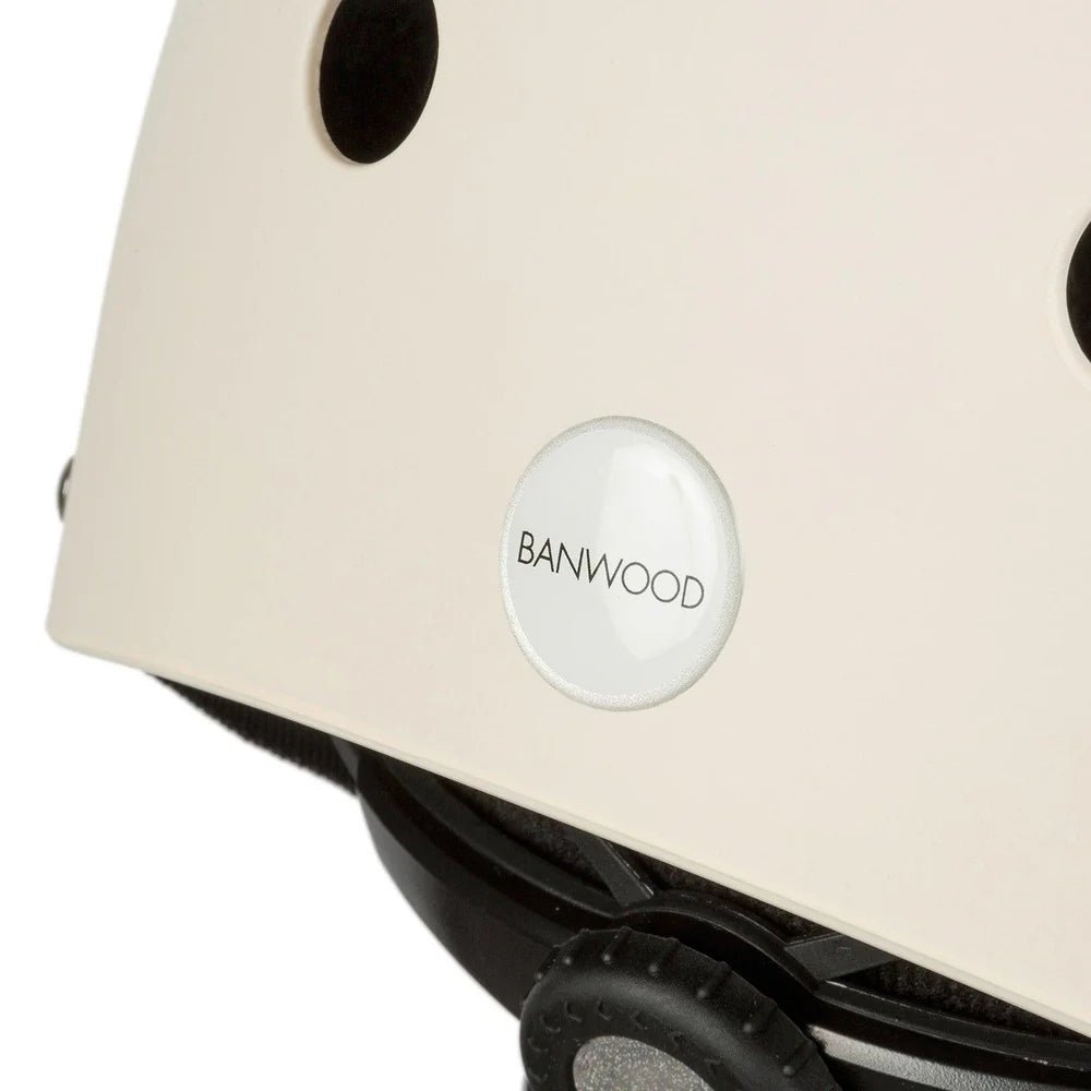 Banwood® Klasszikus Sisak - Matte Cream - Banwood - Bukósisak - OduStore