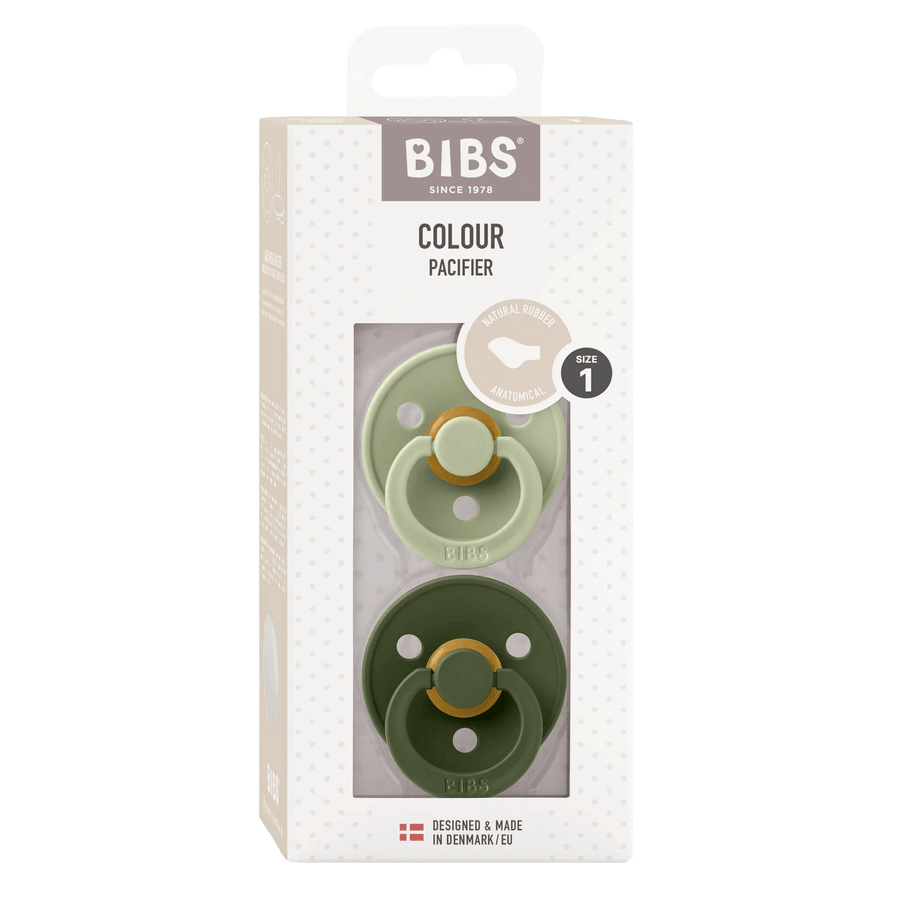 Bibs® Colour 2 - es szett 0 - 6hó - zsálya/terepzöld - Bibs - Cumi - OduStore
