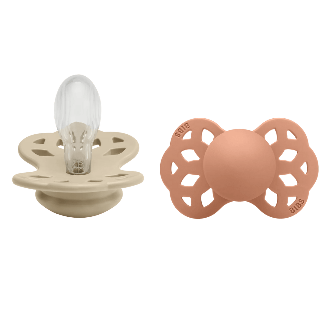 Bibs® Infinity symmetrical cumi - Vanilia peach 6 - 36 hó - Bibs - Cumi - OduStore