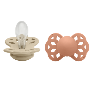 Bibs® Infinity symmetrical cumi - Vanilia peach 6 - 36 hó - Bibs - Cumi - OduStore