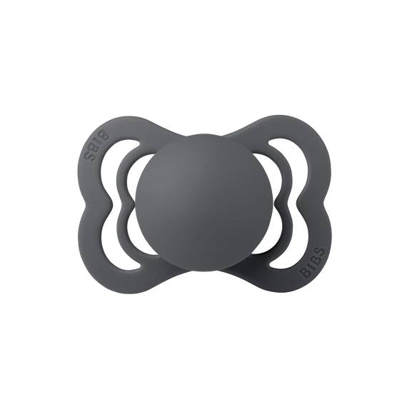 Bibs® Supreme szilikon cumi 0 - 6 hó - grafit - Bibs - Cumi - OduStore